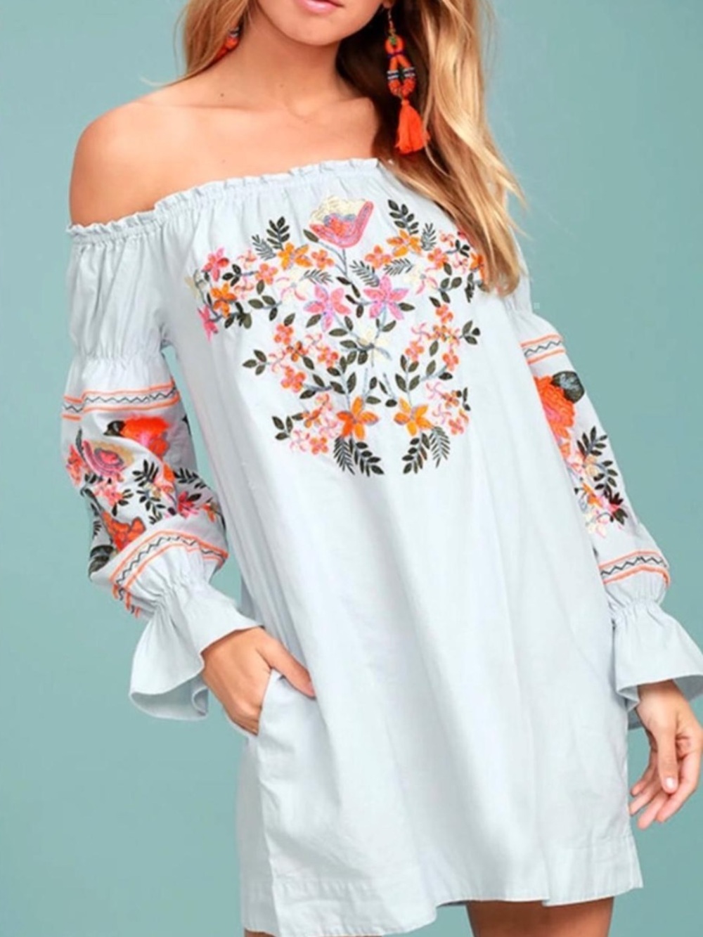 Free People Fleur Du Jour dress SIZE MEDIUM